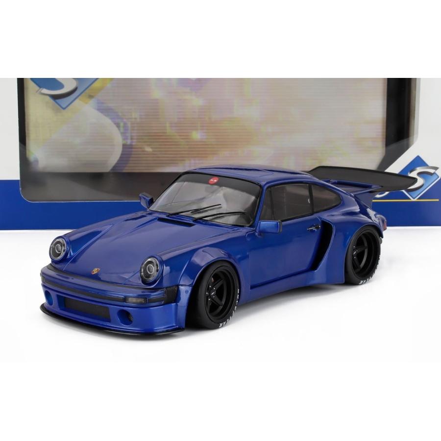 PORSCHE 911 930 3.0L KS R クーペ 2022 ブルー / SOLIDO 1/18 ミニカー | 