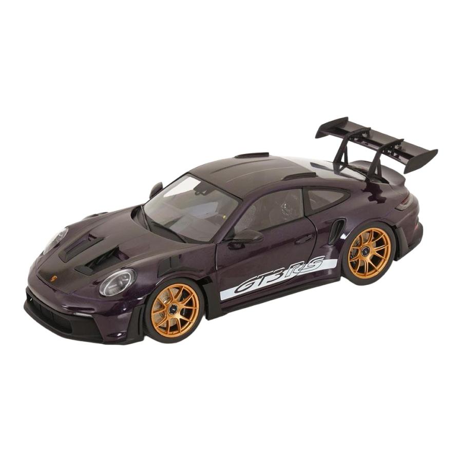 Porsche 911 992 GT3 RS Weissach 2024 ダークバイオレット SOLIDO 1/18 ミニカー | 