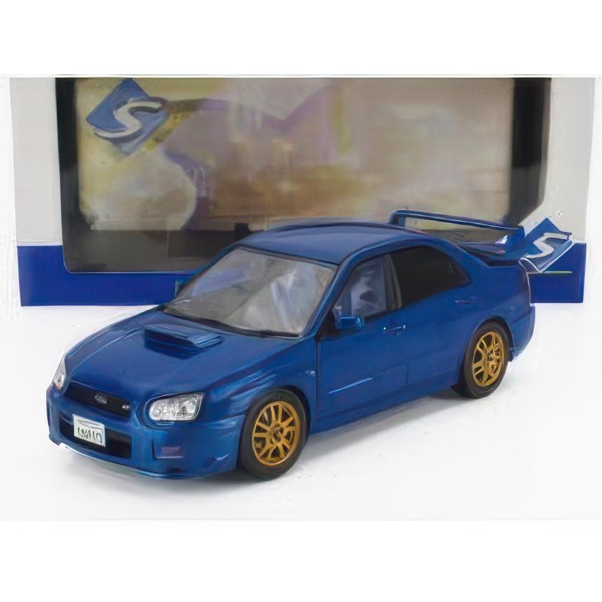 SUBARU インプレッサ WRX STi 2003 ブルー/ SOLIDO 1/18 | 