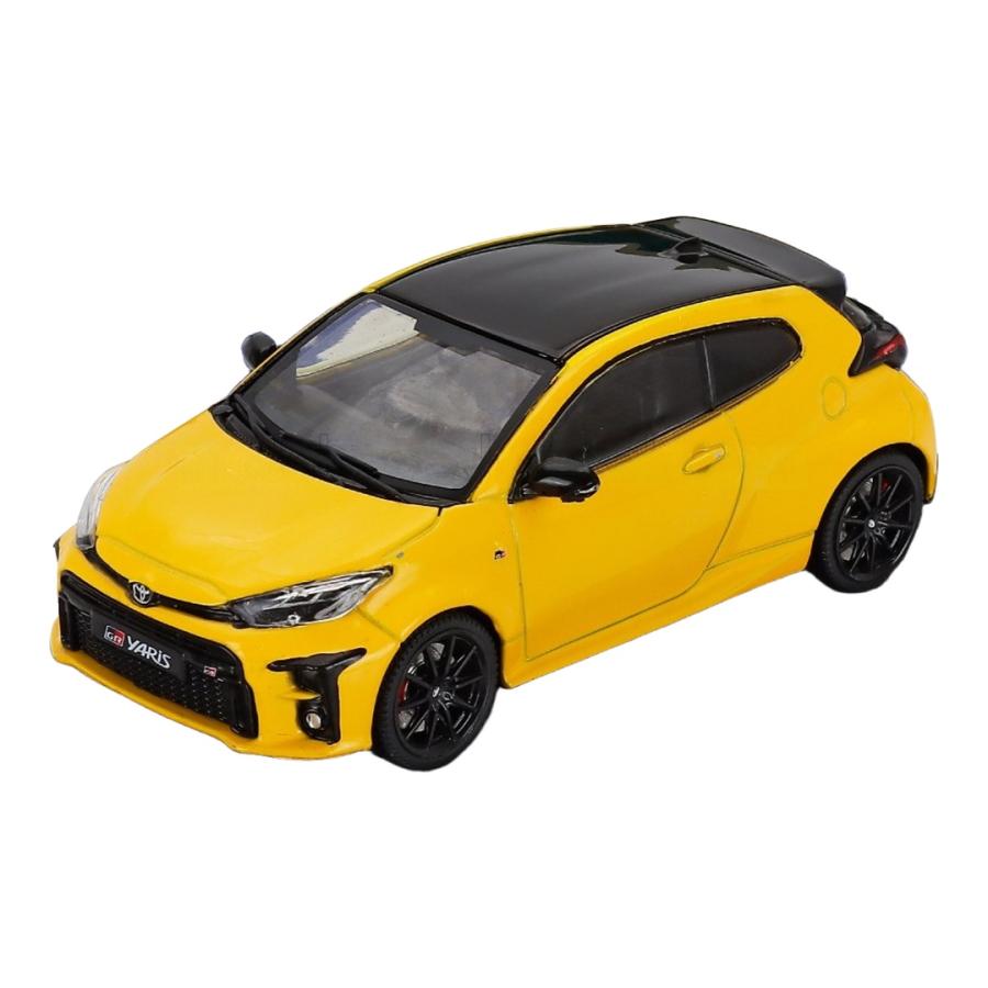 Toyotaトヨタ Yarisヤリス GR 1.6L 261hp ターボ AWD 2024 イエロー / SOLIDO 1/43 ミニカー | 