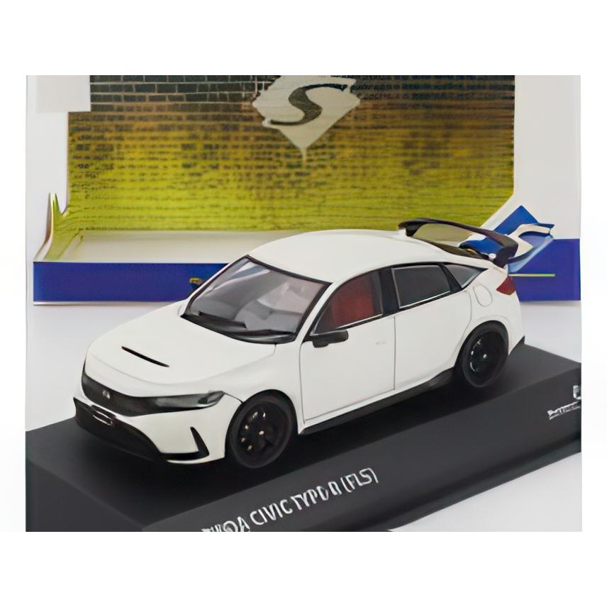 HONDA CIVIC TYPE-R 2022 ホワイト SOLIDO 1/43 ミニカー | 