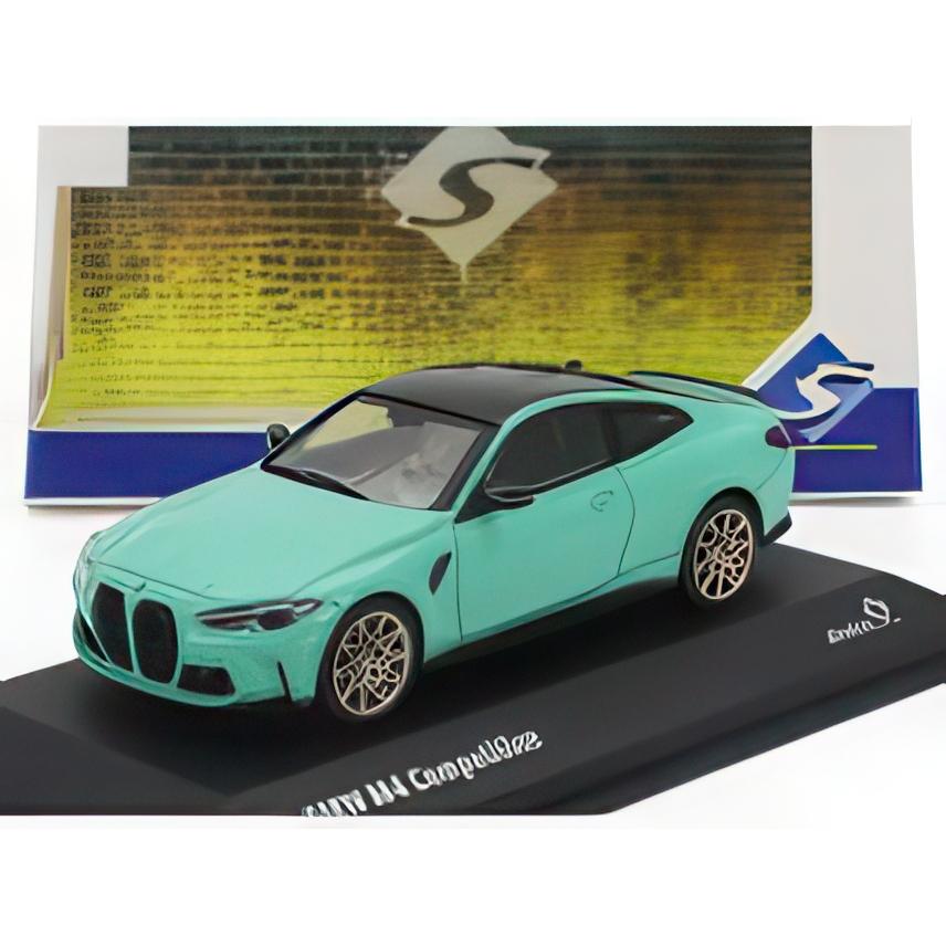 BMW 4シリーズ M4 コンペティション G82 2023 ターコイズ SOLIDO 1/43 ミニカー | 