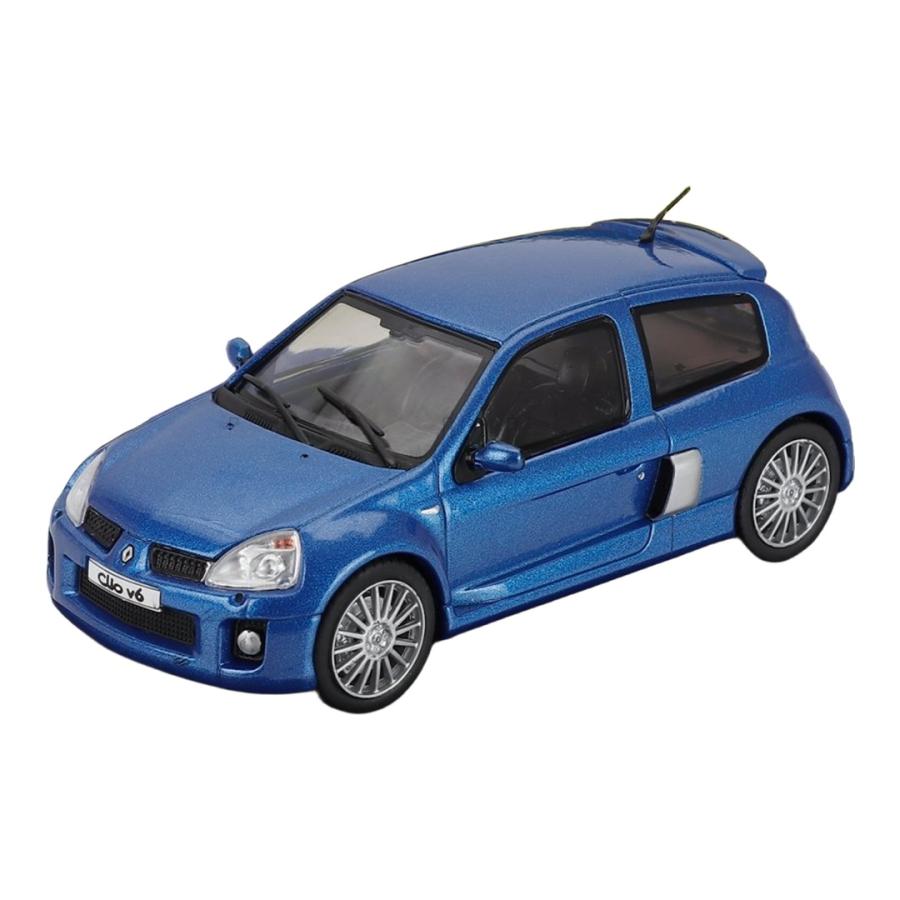 Renaultルノー Clioクリオ Sportスポーツ V6 Phaseフェーズ II 2003 ブルー / SOLIDO 1/43 ミニカー | 