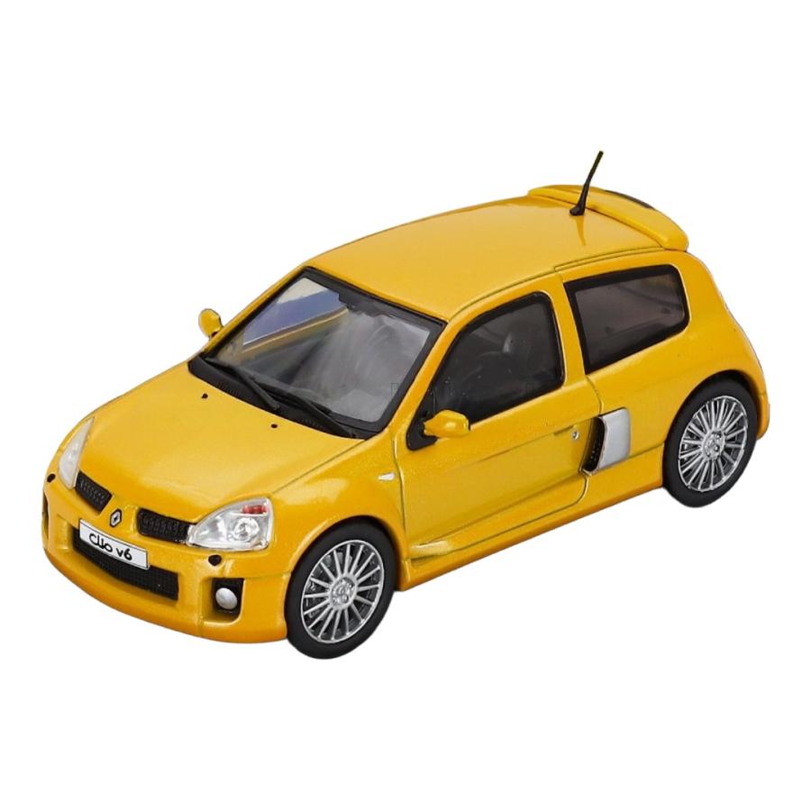 Renaultルノー Clioクリオ Sportスポーツ V6 Phaseフェーズ II 2003 イエロー / SOLIDO 1/43 ミニカー | 