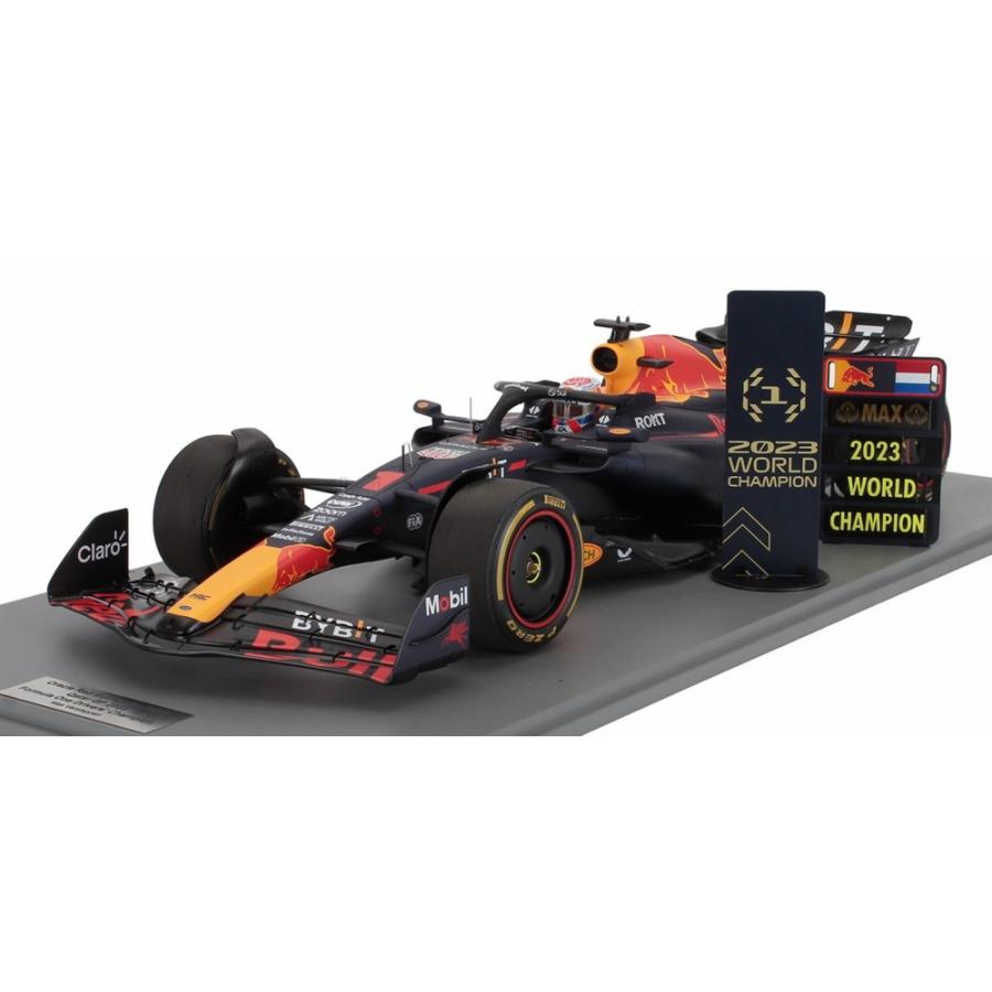 RED BULL RB19 #1 カタールGP スプリント 2023 2位 ボード付 フェルスタッペン Spark 1/12 | 