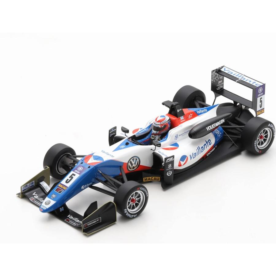 Dallara F3 2017 Carlin #5 Macau GP S.Fenestraz Special Box Spark 1/18 ミニカー | 