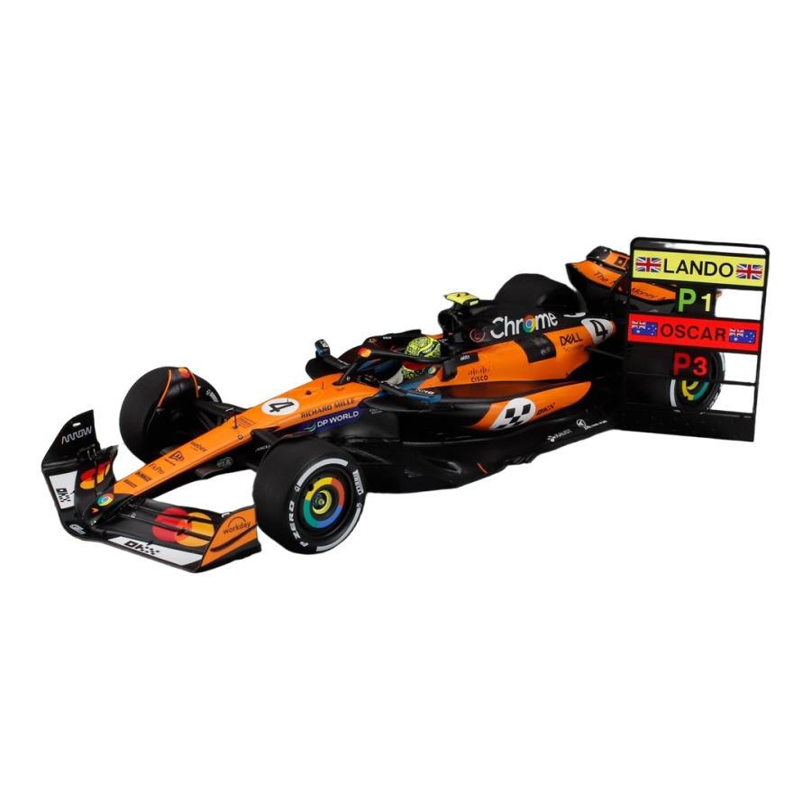 McLaren MCL39 #4 Lando Norris モナコGP 2025 ウィナー オレンジ/ブラック / Spark 1/18 ミニカー | 