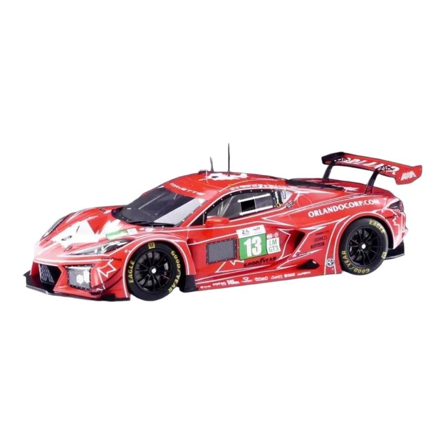 シボレー コルベット Z06 GT3 #13 ル・マン24時間 2025 レッド / Spark