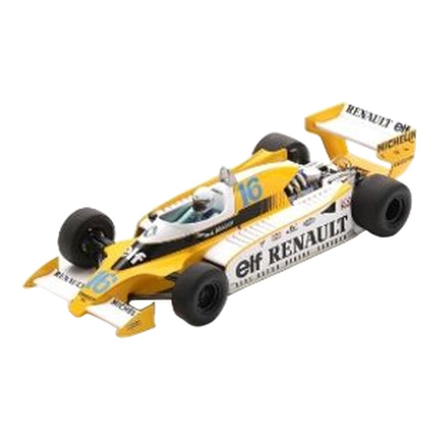 Renaultルノー RS12 1979 #16 3位 フランスGP ルネアルヌー イエロー / Spark 1/18 ミニカー | 