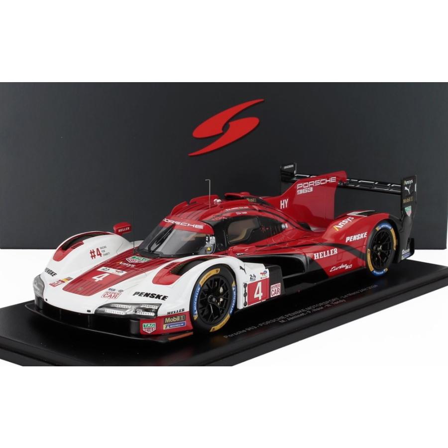 PORSCHE 963 Penske #4 ルマン 2024 M.ジャミネ/F.ナスル/N.タンディ Spark 1/18 | 