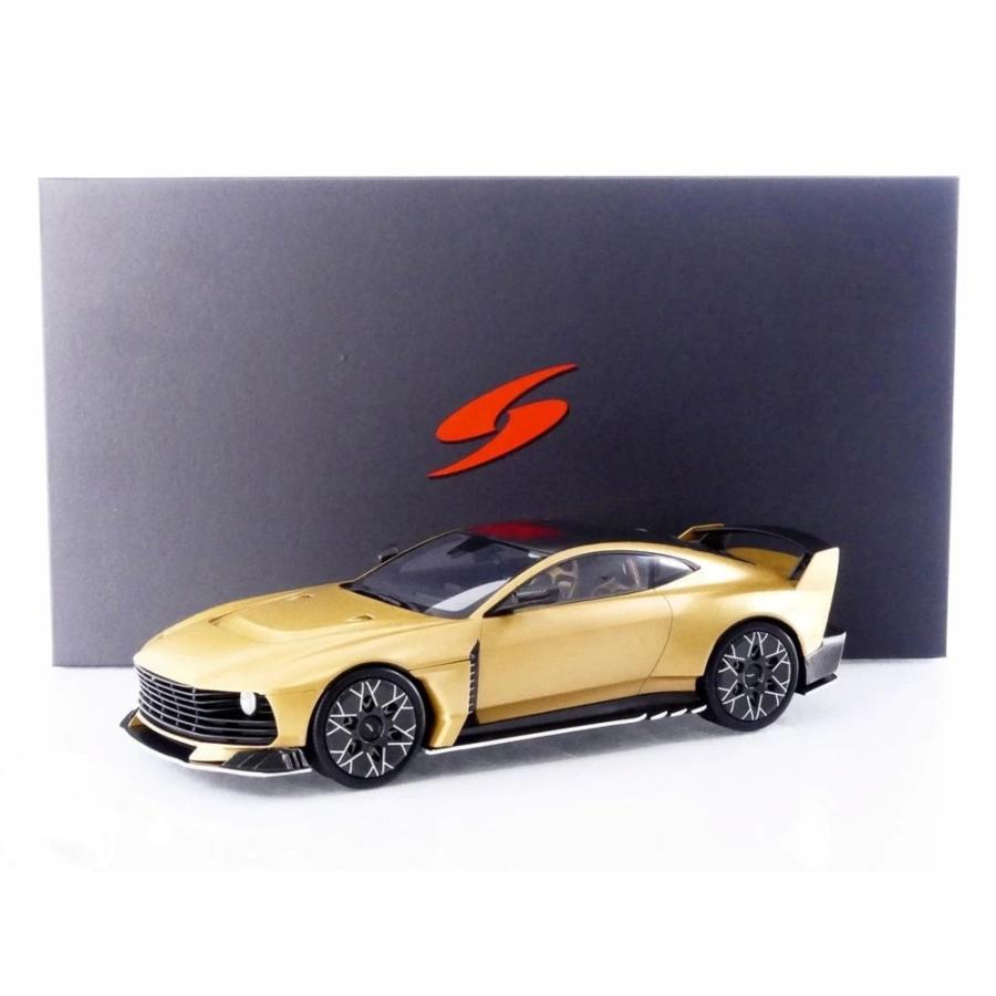 アストンマーティン Valiant 2024 ゴールド / Spark 1/18 ミニカー | 