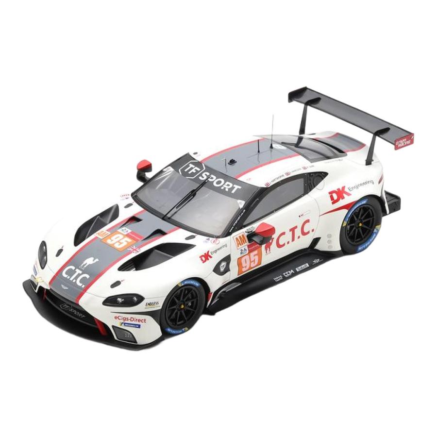アストンマーチン ヴァンテージ AMR #95 24時間ルマン 2021 ホワイト / Spark 1/18 ミニカー | 