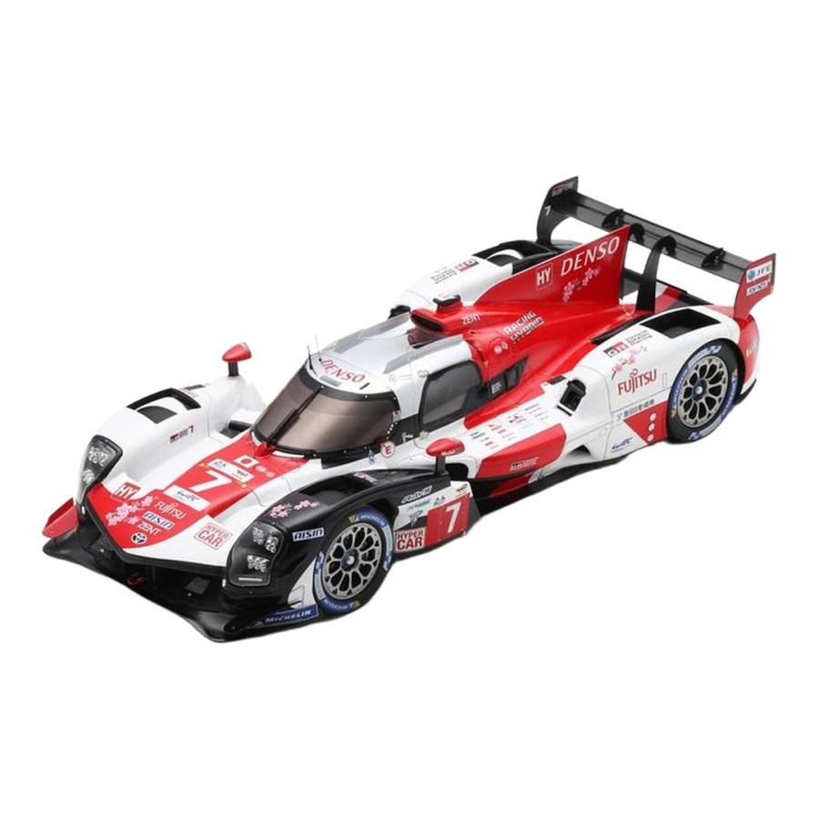 Spark 1/18 Toyota GR010 HYBRID #7 – 24h Le Mans 2023, Rouge, GAZOO Racing