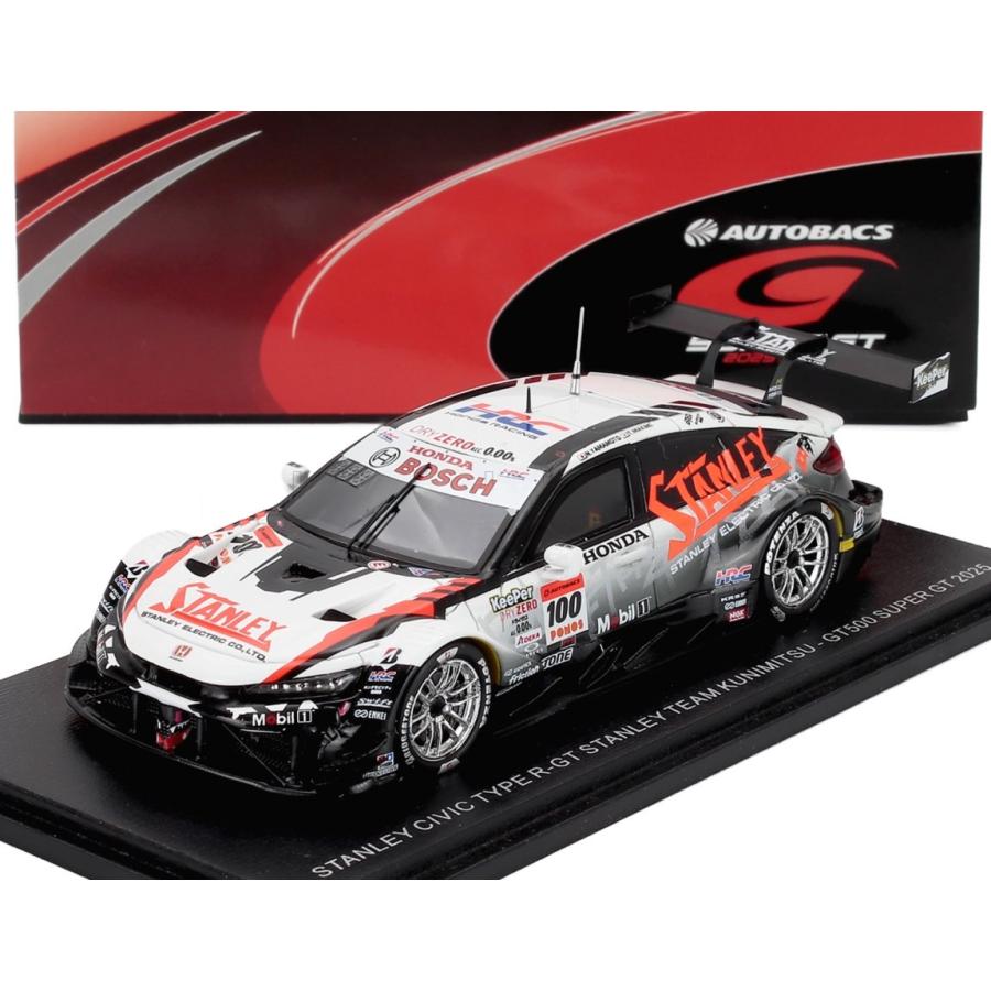 ホンダ シビック タイプR-GT 2025 スーパーGT #100 山本尚貴/牧野任祐