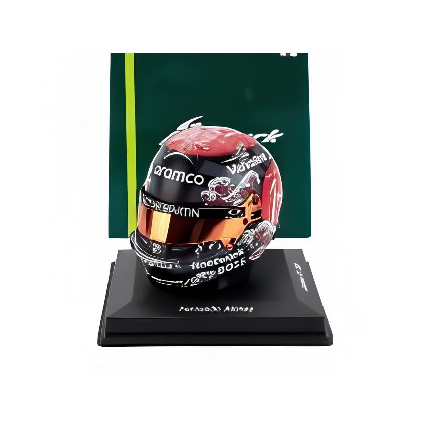 BELL ヘルメット F1 F.アロンソ ASTON MARTIN N14 2024年 日本GP/ Spark 1/5 ミニカー | 