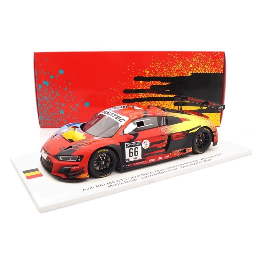 Audi R8 LMS GT3 #66 24時間 Spa 2021 Drudi/Marschall/Mies / Spark 1/18 ミニカー | 