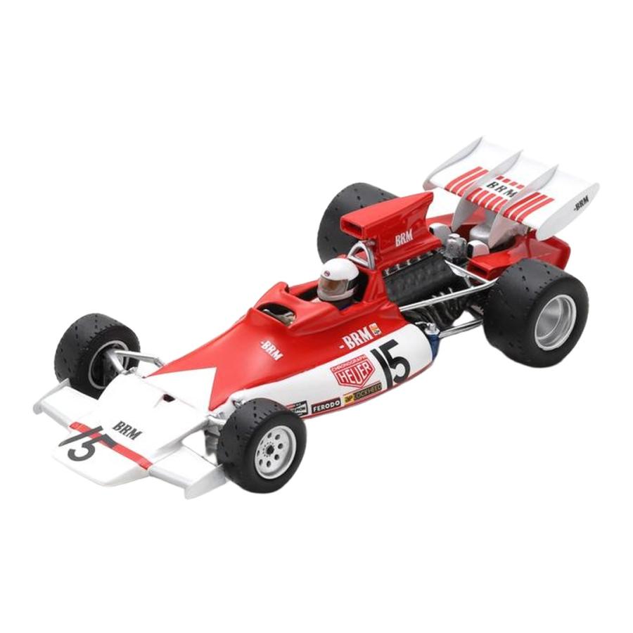 BRM F1 P180 #15 レッド ホワイト アメリカGP 1972 B.Redman / Spark 1