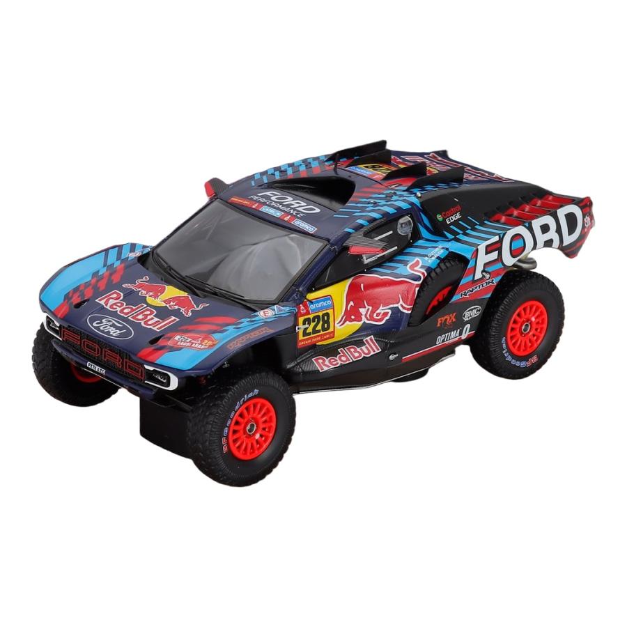 Ford Raptor T1+ ピックアップ #228 ダカールラリー 2025 Mitchell Guthrie Spark 1/43 ミニカー | 