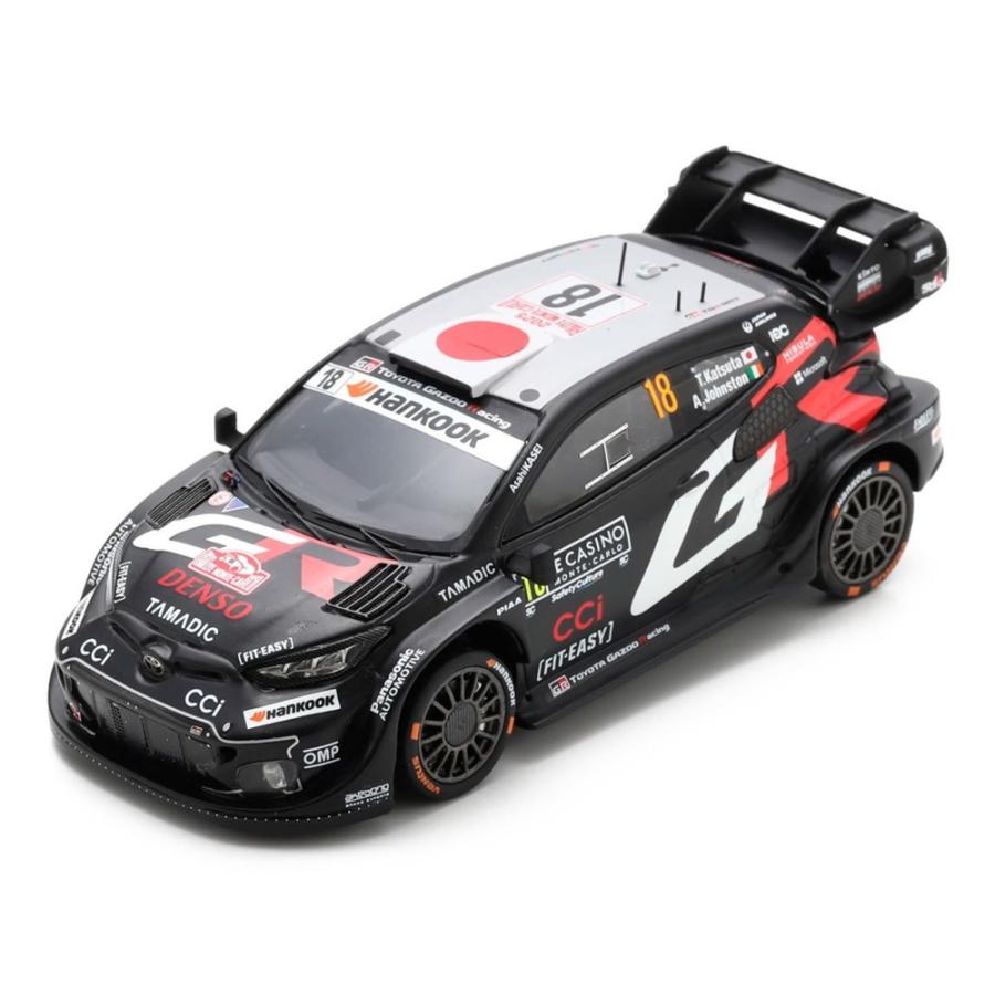 Spark 1/43 トヨタ GR ヤリス Rally1 2025 モンテ 勝田 予約】2025 Toyota Yaris GR Rally1 #18 Monte Carlo Katsuta Spark 1