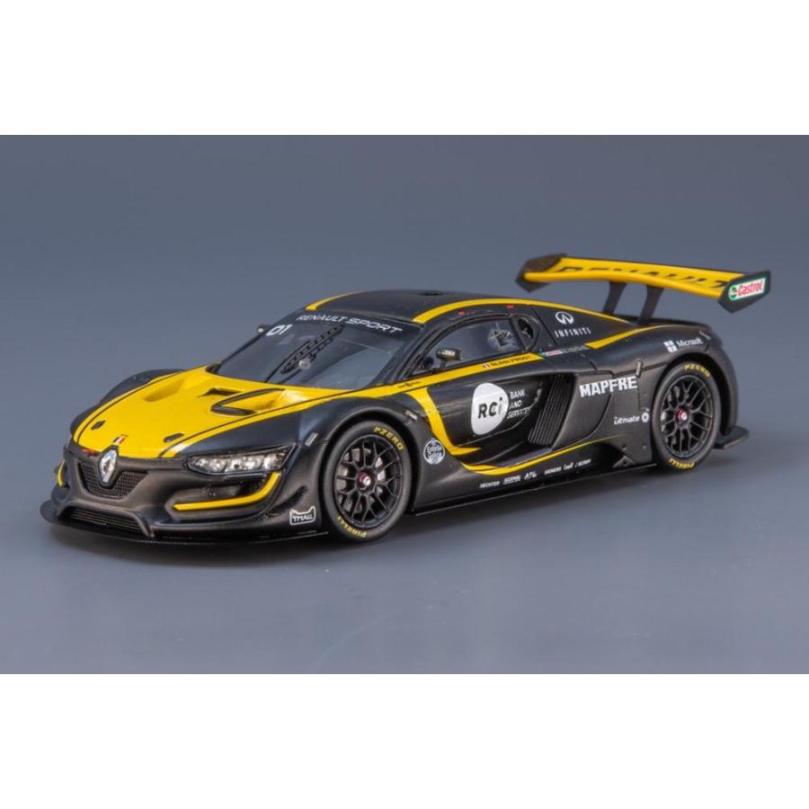 Renault R.S. 01 モナコGP 2018 Alain Prost/ Spark 1/43 ミニカー
