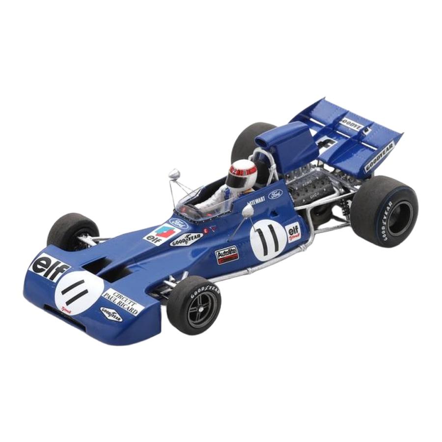 ティレル F1 003 #11 ブルー フランスGP 1971 J.スチュワート / Spark 1/43 ミニカー | 