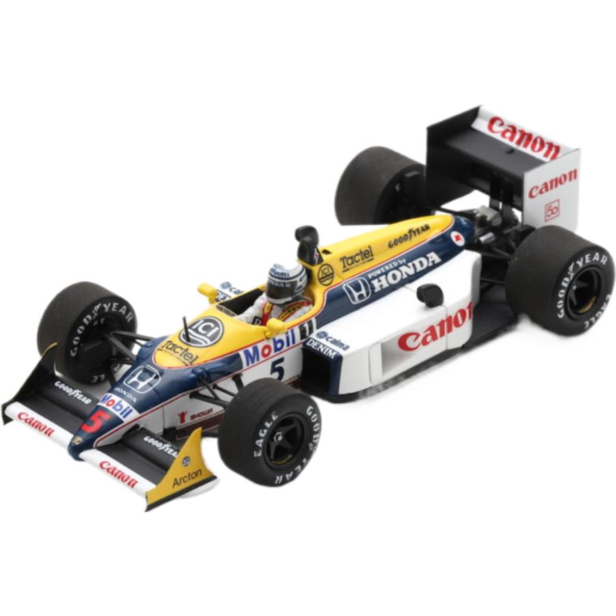Williams F1 FW11B オーストラリアGP 1987 リカルドパトレーゼ 白青黄