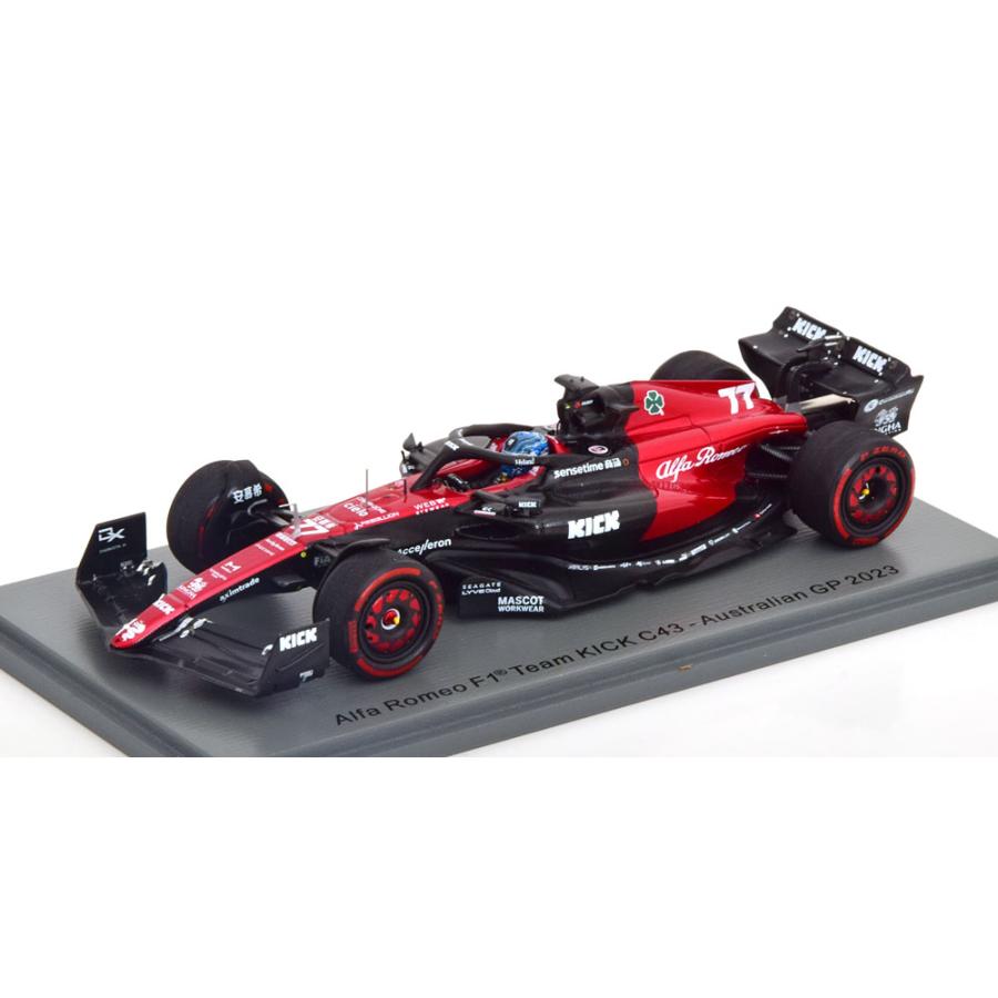 Alfa Romeo F1 C43 GPオーストラリア Bottas 2023/ Spark 1/43
