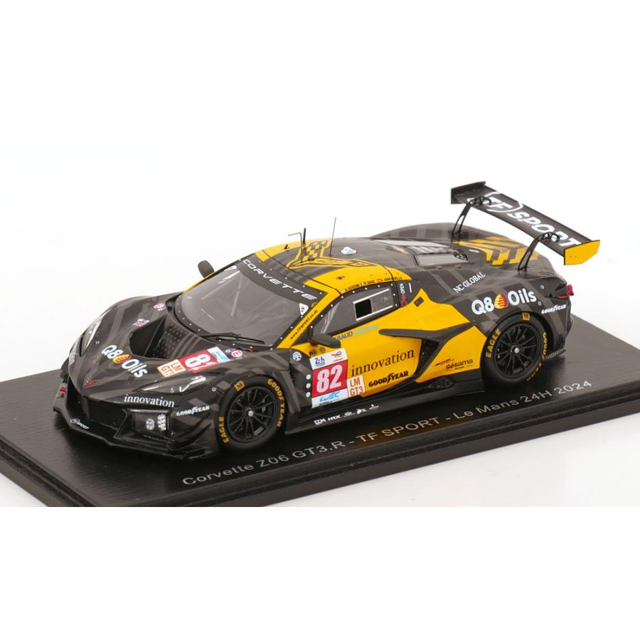 2024 Chevrolet コルベット Z06 GT3.R #82 24時間ルマン Spark 1/43