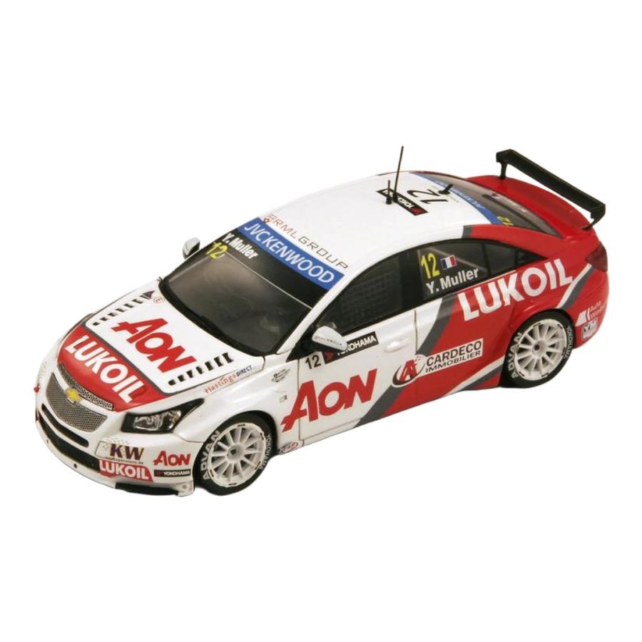 CHEVROLET - CRUZE 1.6T N 8 WINNER RACE 2 WTCC POTIMAO 2012 A.MENU WHITE