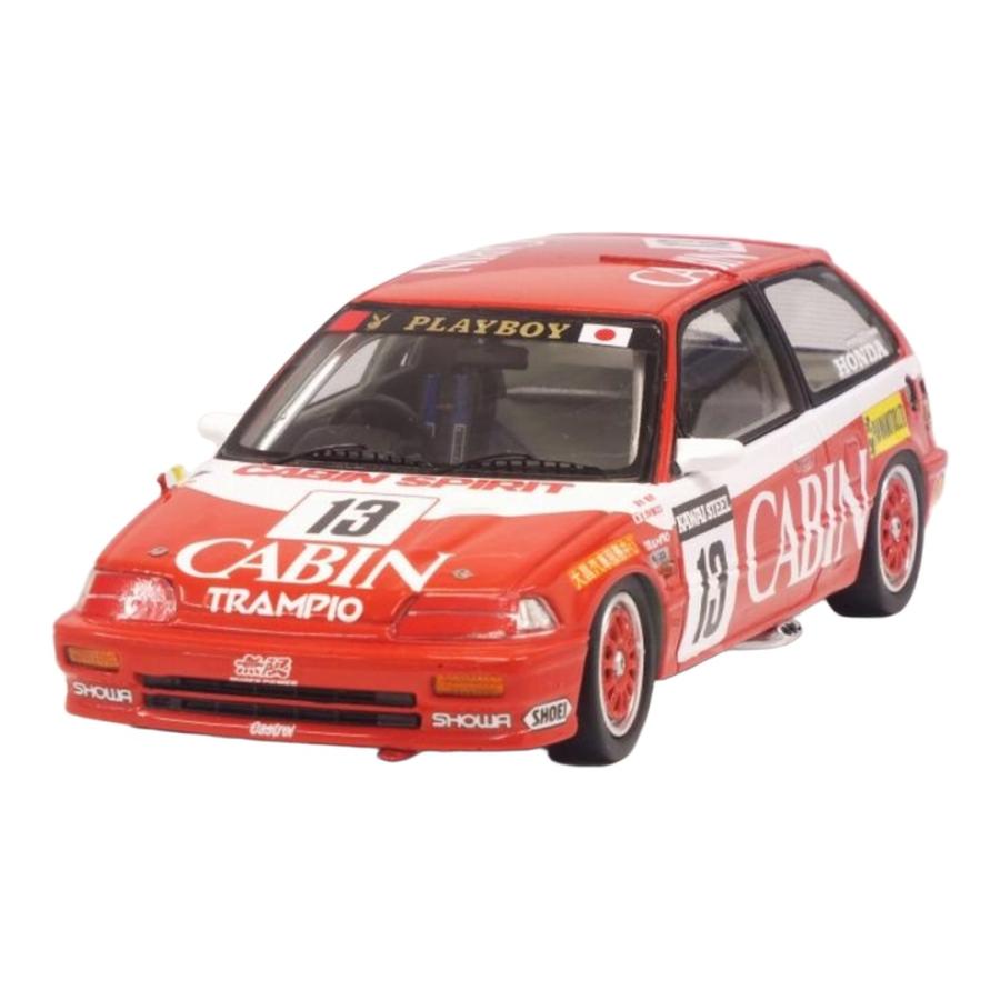 Honda Civic EF3 #13 1988 マカオギアレース 優勝車 清水和夫 レッド / SPARK MODEL 1/43 ミニカー | 