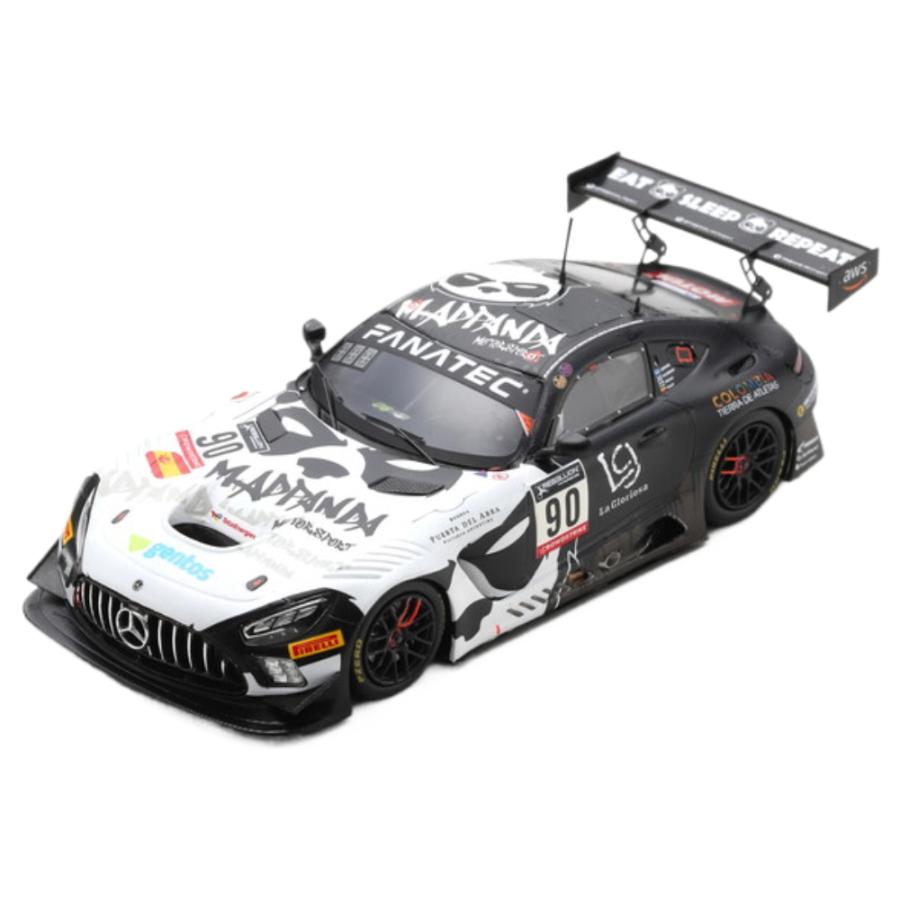 Mercedes-AMG GT3 1/43 スパ24時間仕様 Mercedes GT3 AMG Madpanda 24H Spa 2022 S.ウォーキンショー Spark 1