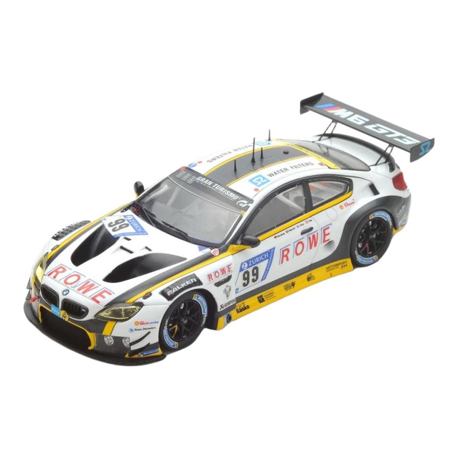BMW M6 GT3 Rowe Racing #99 – 24h Nürburgring 2017 – Modello 1:43 Minichamps In Resina