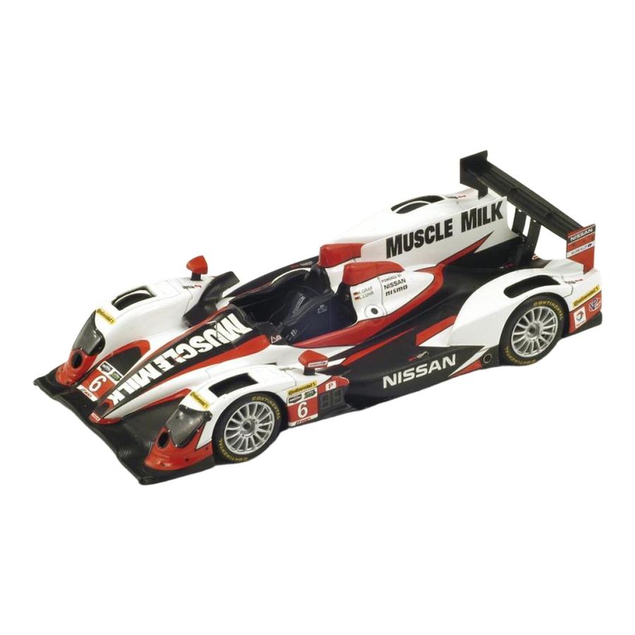 オレカ 03 日産 チーム マッスルミルク ピケットレーシング #6 USCC 2014 ホワイト ブラック レッド Spark 1/43 ミニカー | 