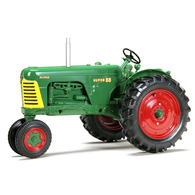 Oliver Super 88 ナローフロント ガス トラクター レッドホイール 農業機械 / SPECCAST 1/16 模型 | 