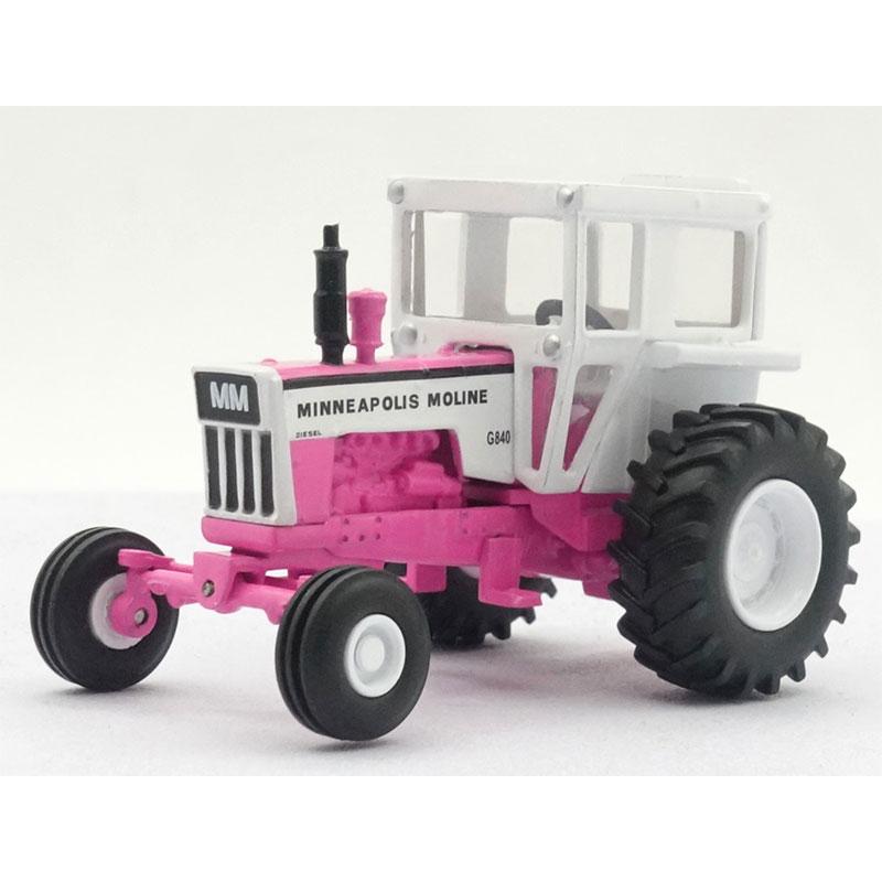 Minneapolis-Molineミネアポリスモーリン G840 トラクター ピンク 農業機械 / SPECCAST 1/64 農機 | 