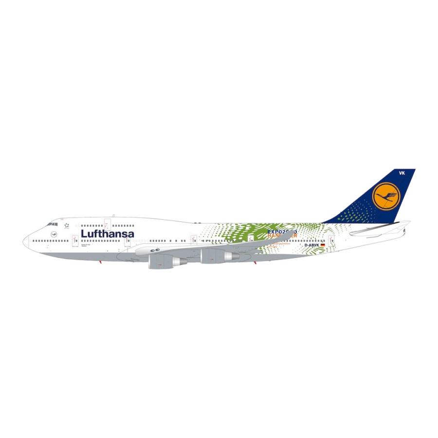 Lufthansa 747-400 "Hannover EXPO 2000" D-ABVK Flaps Down / SQ Wings 1/200 | 