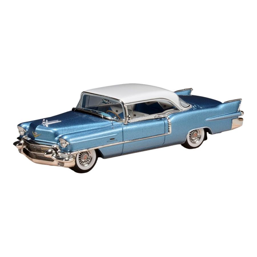【予約】Cadillac Eldorado Seville 1956 バハマブルーメタリック ホワイト STAMP-MODELS 1/43 ミニカー | 