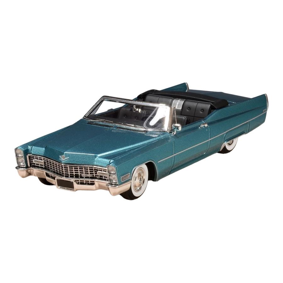 【予約】Cadillac De Ville カブリオレ 1967 カプリアクアメタリック STAMP-MODELS 1/43 ミニカー | 