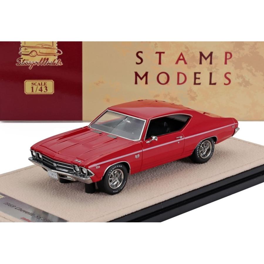 CHEVROLET シェベル SS 396 クーペ 1969 レッド / STAMP-MODELS 1/43