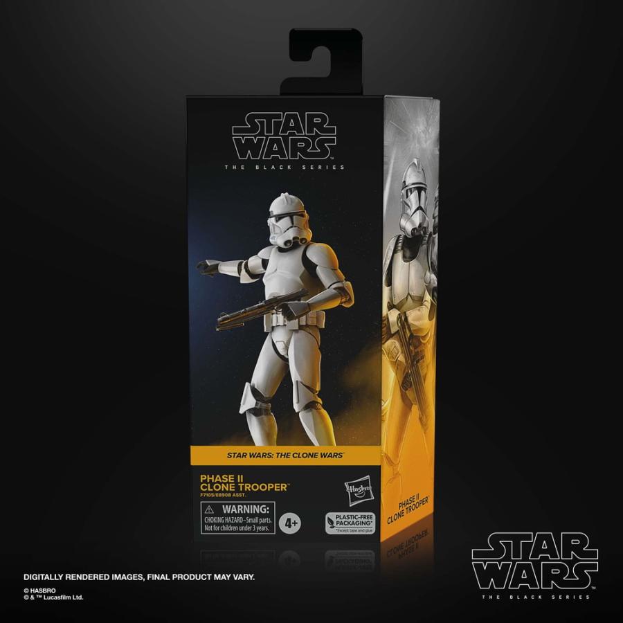 STAR WARS ブラックシリーズ フェーズ II クローントルーパー クローン 