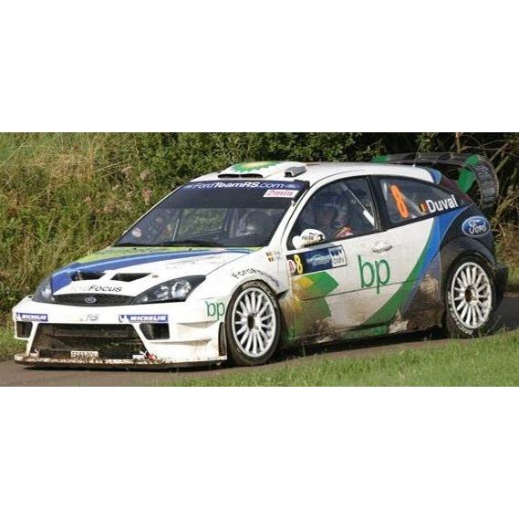 【予約】FORD FOCUS RS WRC 04 N8 ドイツラリー2位 2004 デュバル プレボ ホワイト/ Sun Star 1/18 | 