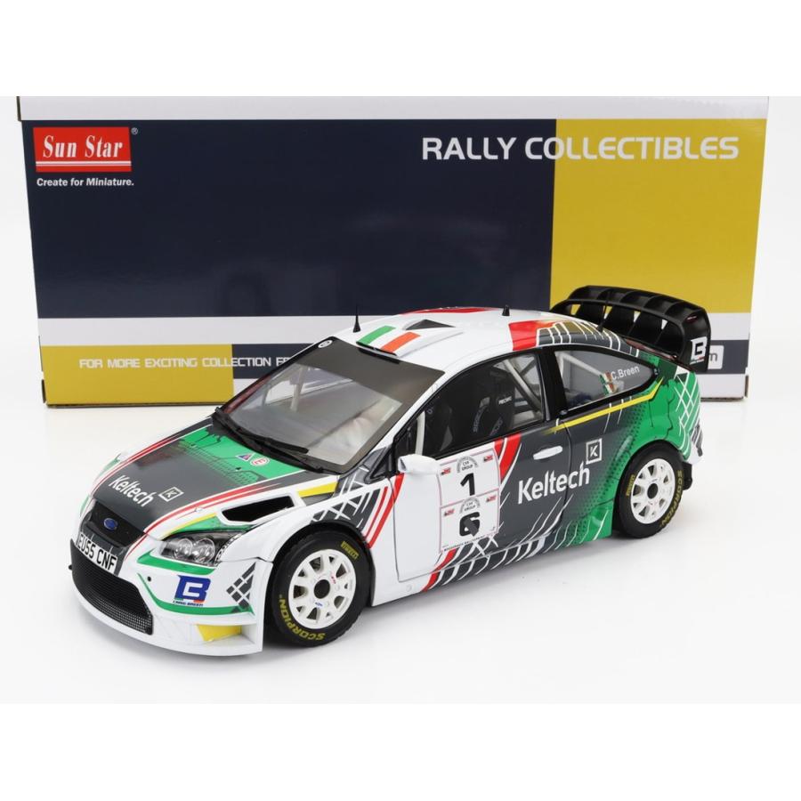 2022 Ford Focus RS WRC #1 Rally Sprint Winner SUN-STAR 1/18 ミニカー | 