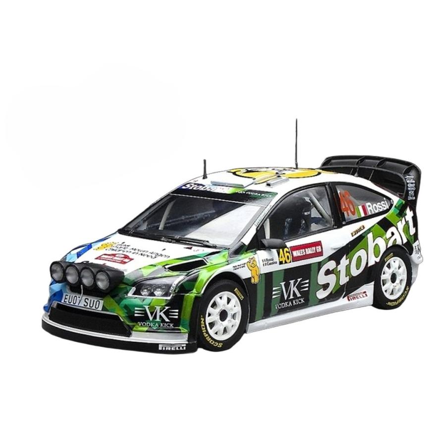Ford Focus WRC07 #46 2008 ラリーGB V.Rossi-Cassina / SUNSTAR 1/18 ミニカー | 