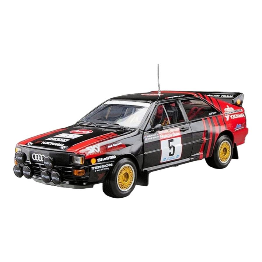 Audi Quattro A2 1986 ブラック #5 ラリー Circuit des Ardennes / SUNSTAR 1/18 ミニカー | 