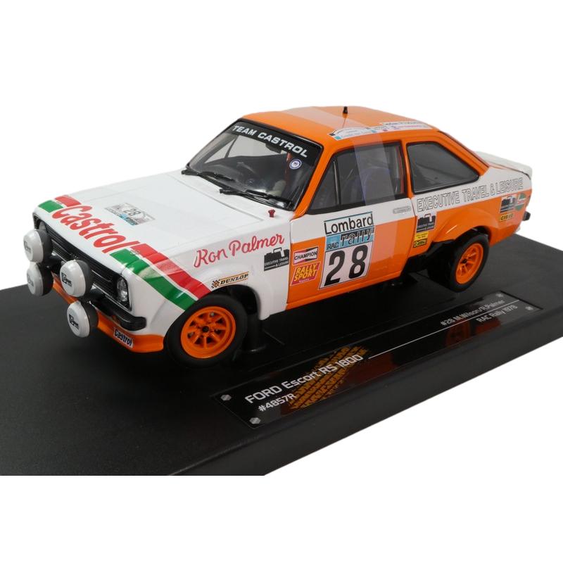Ford Escort RS 1800 1978年 RACラリー #28 M.ウィルソン R.パーマー/ Sun Star 1/18 ミニカー | 