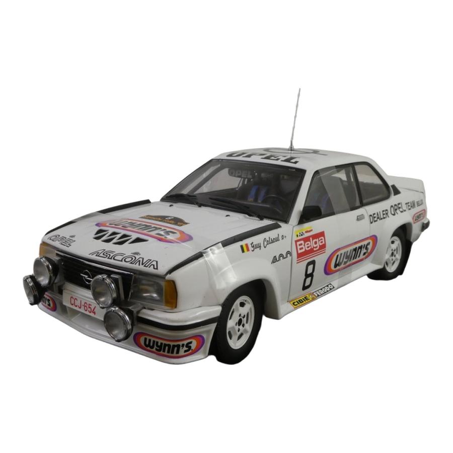 Opel Ascona 400 ラリー 1981 ホワイト #8 2nd Bianchi Rally / Sun Star 1/18 ミニカー | 