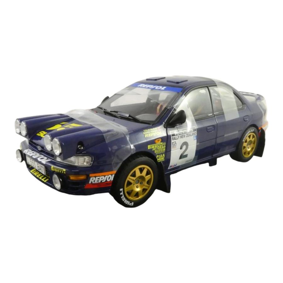 Subaruスバル Imprezaインプレッサ 555 1994 ブルー #2 ラリーニュージーランド / Sun Star 1/18 ミニカー | 