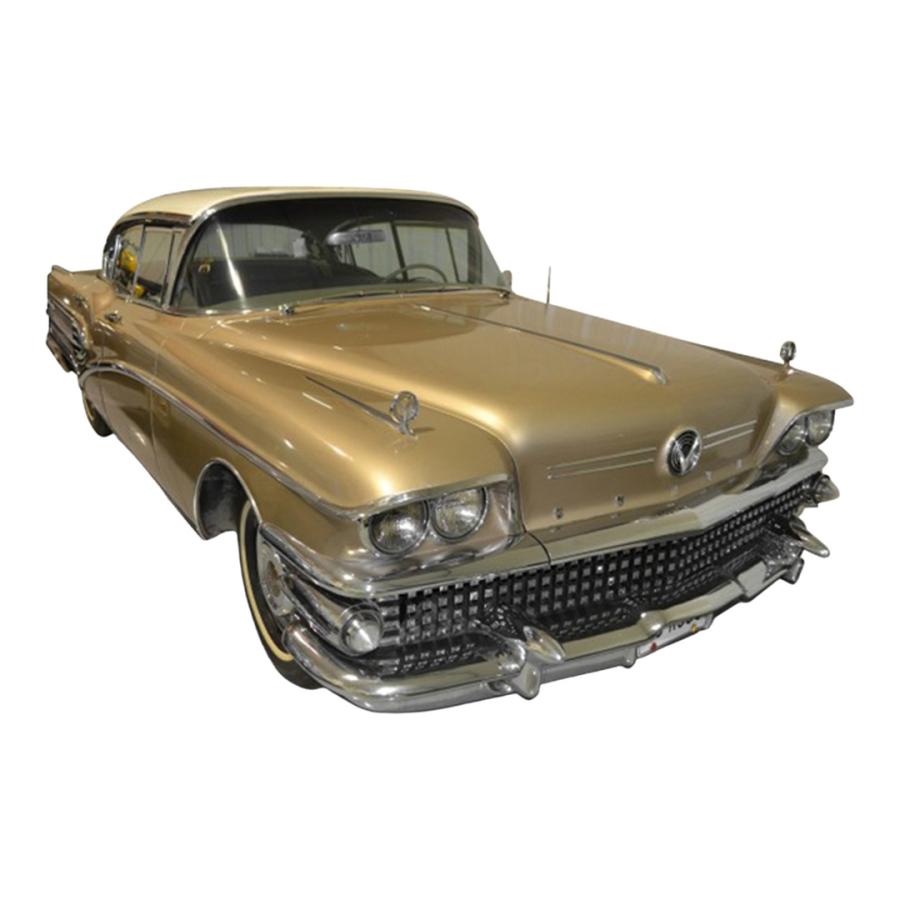 Buickビュイック Limited Riviera Coupe 1958 Glacier White / Sun Star 1/18 模型 | 
