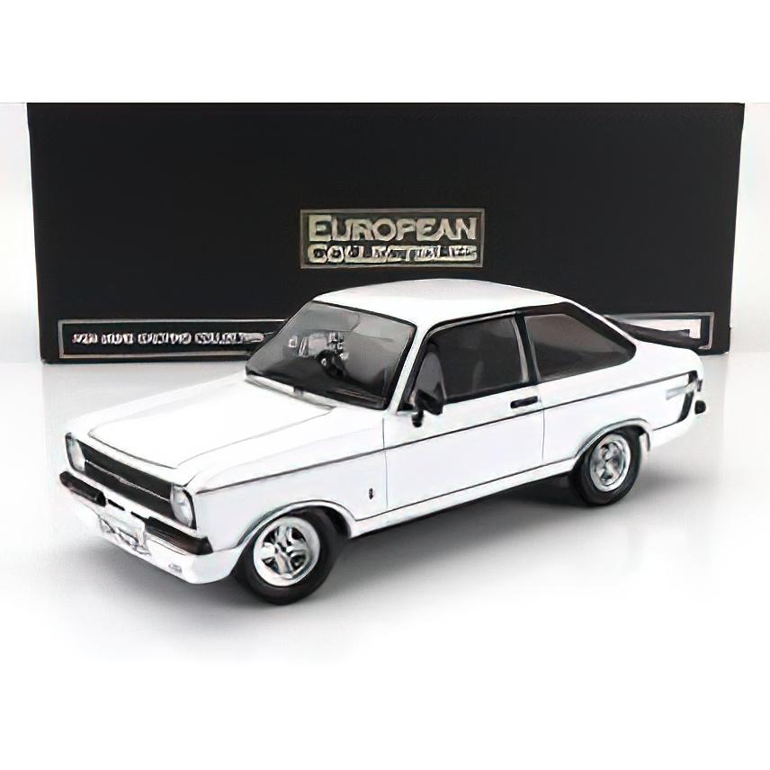 FORD ENGLAND ESCORT MKII RS MEXICO RHD 1976 WHITE/Sun Star 1/18 | 