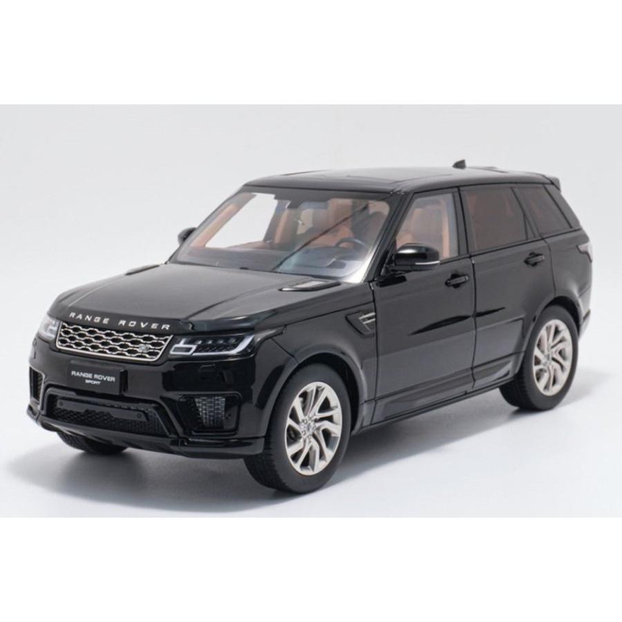 【予約】LAND ROVER RANGE ROVER SPORT 2014 ブラック / Sun Star 1/18 ミニカー | 